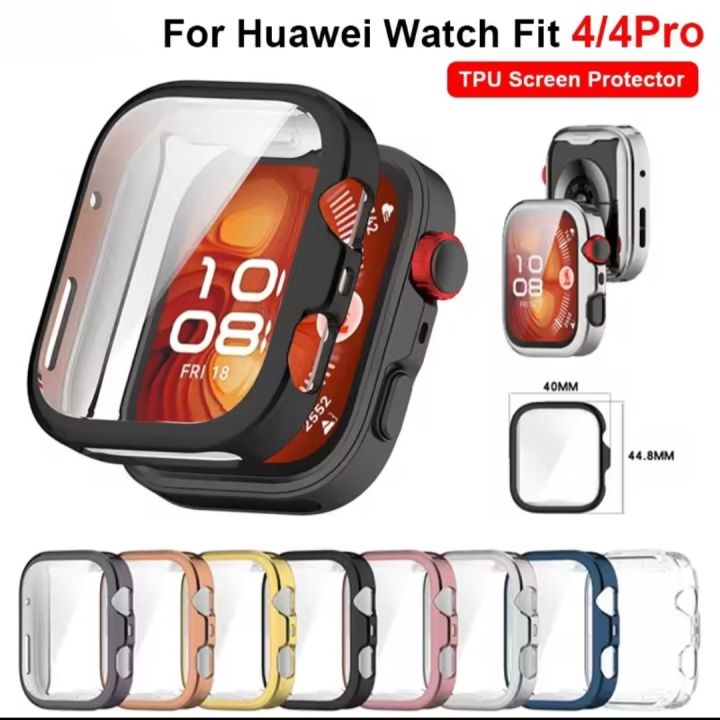 TPU Screen Protector Cover For Huawei Watch Fit 4, Fit 4 Pro Protective Frame

Bumper Shell Huawei Watch Fit 4 Pro