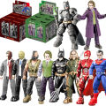 Original DC ARMORED Batman JOKER Black Superman BANE TWO FACE Villain Justice League Splicing Action Figures DIY Toys Model . 