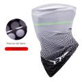 1/2pcs Ice Silk Cycling Face Mask Sunscreen Sweat Absorption Hiking Camp Hunting Neck Tube Scarf Bandana Motorcycle Magic Scarf.