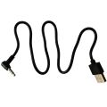 EJEAS V6 PRO 3.5mm Jack to USB Charging Cable for Vnetphone V6/V4PRO Motorcycle Helmet Intercom Bluetooth Headset Accessories. 
