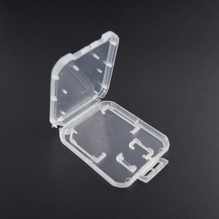 10pcs%20Transparent%20Standard%20TF/SD%20Memory%20Card%20Case%20Holder%20Box%20Storage%20Boxes%20Protection%20Holder%20Memory%20Card%20Clear%20Plastic%20Case%20-%20Image%203