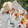1PC Convenient Insulated Lunch Box, European Oval Sealed Fresh-keeping Lunch Box, Double-layer Household Adult Bento Box. 
