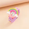 Boys and Girls with Children Cute Fashion Snap Watch Quartz Watch. 