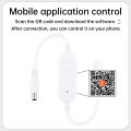 24V WIFI Tuya Smart Life APP Control Dimming Lamp,High Quality Silicone LED Strip 280LEDs/m Brighter Than Other Neon Light Strip. 