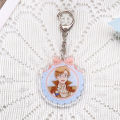 1/10PCS Anime Characters Hetalia Acrylic Keychain Accessories Cartoon​ Keyrings Friends  Funny Bag Charms Backpack Pendant. 
