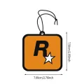 Internet red trend car fragrance R star perfume car fragrance long-lasting eau de Parfum car odor removal car pendant. 