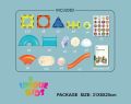 Magnetic Tiles Building Blocks with Marble Run 49 pieces. 