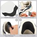 6pcs Self Adhesive Shoe Heel Repair Patch Anti Wear Inner Lining Protector Reusable Fix Patch for Torn Sneaker Heel Lining. 