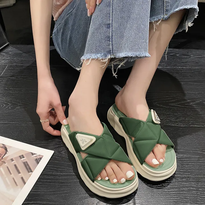 Qzshop%20ready%20to%20ship%F0%9F%9A%9AWomen%20sandals%20new%20arrival%20cross%20strap%20sandals%20soft%20bottom%20design%20comfortable%20to%20wear%20with%204%20colors%20all%20beautiful%F0%9F%92%96It%20must%20have%F0%9F%98%8D%20-%20Image%204