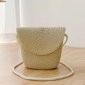 Straw Bag Women Woven Beach Crossbody Bag For Ladies Cute Shoulder Small Handbag. 