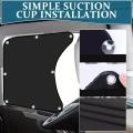 Semi Window Shade Side Window Sun Shade Protective Truck Sun Shade Block Sun Heat Visor Protection Cover for Uv Protection. 