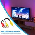 ForTCL Dedicated 3.5mm Jack Plug RCA Cable 3.5 Aux Male To 3 RCA Female Adapter Mini Aux Stereo Audio Video AV Adapter Cables.