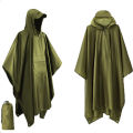 Waterproof Rain Poncho Lightweight Hooded Rain Coat Picnic Mat Blanket Sun Shelter for Outdoor Camping Hiking Cycling Climbing. 