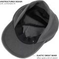 GADIEMKENSD Women's Winter Fleece Ponytail Hat Reflective Baseball Cap with Drop down Ear Warmers Golf Sports Cap M24.