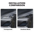 For Changan Deepal SL03 S05 S07 Smoke Black Car Headlight Protective Film TPU PPF Pre Cut Anti-Scratch Headlight Vinyl Wrap Film.