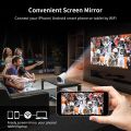 Smart Projector Android 12 Home Theater 180 Degree Rotation Smart Android 4K HD Dual Wifi BT5.0 Mini Proyector Portable Projector. 