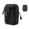 Tactical Molle Pouch, Universal EDC Waist Bag Pouches, Outdoor Belt Bags Gear Tool Gadget Pocket with Cell Phone Holster. 