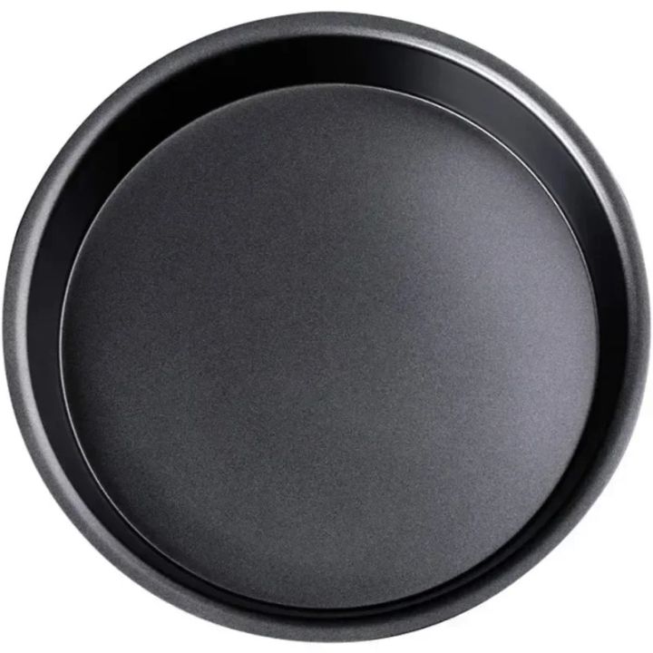 8/9/10 Inch Round Pizza Pan Microwave Oven Pan Chip Tray Dish Carbon Steel Non-stick Mold Baking Tools Kitchen Accessories