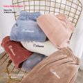 Autumn and Winter New Women's Warm Pajama Pants Girls Students Thickened Coral Fleece Pajama Pants Fairy Warm Pants Homewear. 