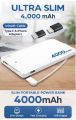4000 mah power bank pocket size  small Size. 
