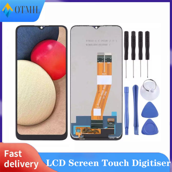 YHX-OU 6.6 Nero Kit Display LCD con Telaio per Samsung Galaxy A13 4G
