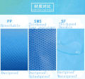 Disposable Sanitary Isolation Protection Jump Suit Work Safety Clothing Breathable Dustproof Sparying Paint Labour coverall Suit. 