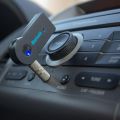 Aux Car Bluetooth Receiver 5.0 Interface 3.5mm Wireless Audio Adapter Hands Free Call Conversion Bluetooth Transmitter. 