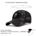 Unisex Skull Embroidered Top with Patch Breathable Baseball Caps Spring and Autumn Outdoor Adjustable Casual Hat Sunscreen Hat.