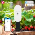 ZigBee Soil Moisture Sensor Humidity Temperature Tester Garden Automation Irrigation Detector Support Home Assistant Zigbee2MQTT. 