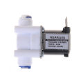 NEW 1 pc Electric Water Valve 24V DC Solenoid Valve 1/4" Hose Connection RO Controller. 