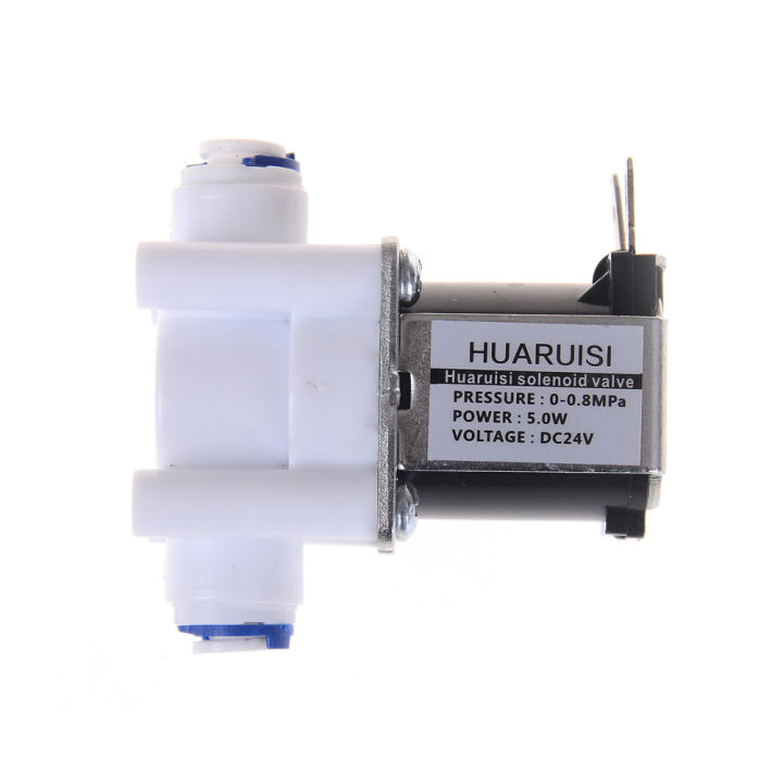 NEW%201%20pc%20Electric%20Water%20Valve%2024V%20DC%20Solenoid%20Valve%201/4"%20Hose%20Connection%20RO%20Controller%20-%20Image%203