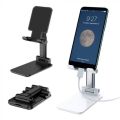 Foldable Desktop Mobile Phone Stand Bracket Holder / Mobile Phone Stand Mount Universal Adjustable Desktop Smart Phone Tablet Holder Bracket. 