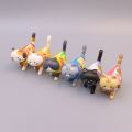 QUALIA Gashaopn Capsule Toy Cat Wearing Candy Packaging Snack Wrapper Kitty Figures Kitten Doll Blind Box Table Decoration Gifts. 