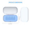 Storage Box for Apple Pencil Tips(Accessories not included) Pencil Nibs Protective Case,  Universality Pencil Tips Storage Case. 