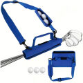 New Portable Mini Golf Club Bag Outdoor Practice Training Portable Storage Lightweight Shoulder Bag Crossbody Club Bag Unisex. 