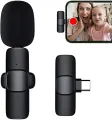 Single Wireless Microphone Set for iOS and Type-C Devices. 