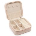 Mini Jewelry Storage Box Portable Home Travel Earrings Necklace Storage Case for Women Ring Organizer PU Leather Display Case. 