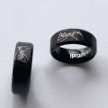 Promise ring with customized name Name name inside with box. 