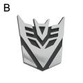 Car 3D Car Stickers Transformer Badge Decepticon Emblem Tail Decal Cool Autobots Logo Car Styling Motorcycle Car Accessories ﻿. 