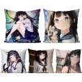 Chitanda Eru Anime Hyouka Pillow Case Square Pillow Bedroom Sofa Leisure Comfort Cushion Car Living Room Home Decoration 40X40. 
