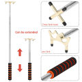 1 Set Retractable Billiard Bridge Stick Telescopic Billiards Pool Cue Bridge Stick with Replaceable Bridge Head Expandable Pool.