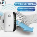 Wifi Extender, WiFi Signal Booster Up to 100meter, 300Mbps WiFi Range Extender, Wireless Internet Repeat-er, Long Range Amplifier with Ethernet Port, 1-Tap Setup.. 
