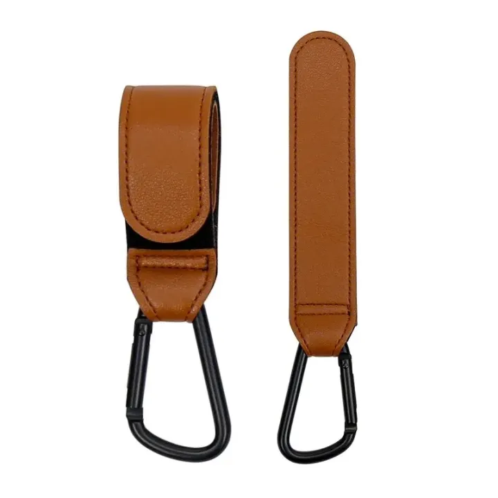 Stroller%20Hooks%20Baby%20Diaper%20Bag%20Hook%20Stroller%20Organize%20PU%20Leather%20Adjustable%20Pram%20Multi-function%20Hook%20Strong%20Bearing%20High%20Quality%20-%20Image%207