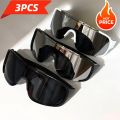 3pcs New Ski Climbing Goggles Bicycle Glasses Men's UV400 Sunglasses Women Sports Mountain Bike Outdoor Cycling Sun Glasses. 