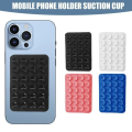 Sticky Grippy Suction Phone Case Mount Sillicon Adhesive Phone Accessory For IPhone And Android Hands-Free Fidget Toy. 