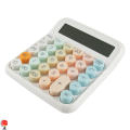 12 Digits INS Korean Dopamine Color Candy Style Calculator Large Display Mechanical Round Button calculator CITI.ZEV CT-013. 