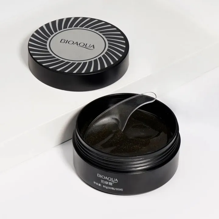 BIOAQUA%20Black%20Pearl%20Crystal%20Clear%20Eye%20Mask%20%E2%80%93%20Brightening%20&%20Hydrating%20Under%20Eye%20Patches%20(60PCS%20/%2030%20Pairs)%20BQY98283%20-%20Image%202