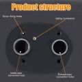 1/2/4/8PCS Black Heater Gasket Base, Suitable For Eberspacher Airtronic D2 D4 Webasto Air Top 2000 Diesel Parking Heater. 