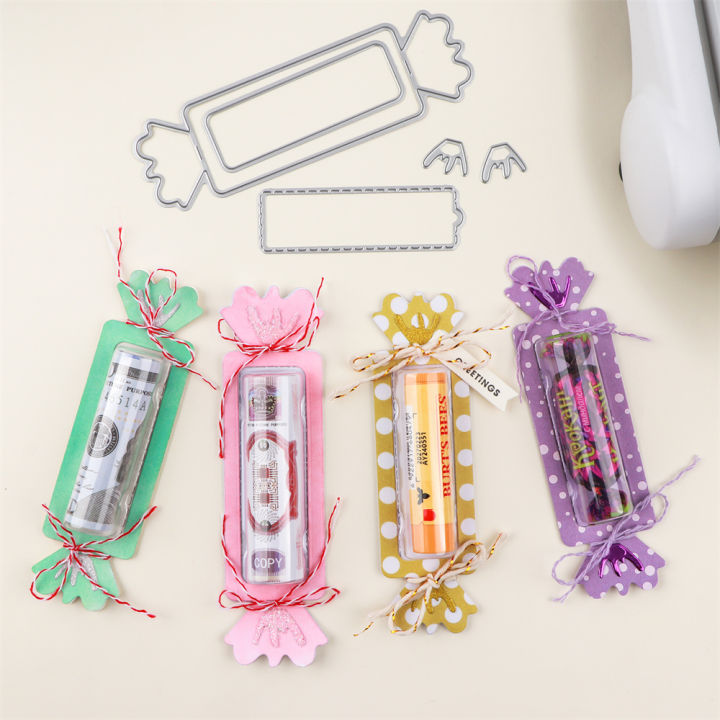 Plastic%20Clear%20Rectangle%20Domes%20Coordinating%20Cutting%20Dies%20Self-Adhesive%20Lip%20Balm%20Pouches%20Money%20Holder%20for%20DIY%20Craft%20Gift%20Cards%20-%20Image%203
