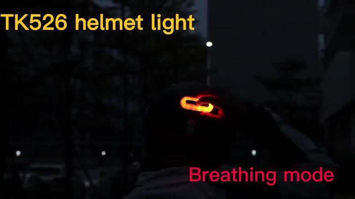 Waterproof IPX4 Bicycle Helmet Led Light Rechargeable Led Safety Taillight Bike Motorcycles Accessories Helmet Moto Helmet Light